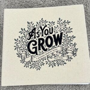 As You Grow Baby Memory Book